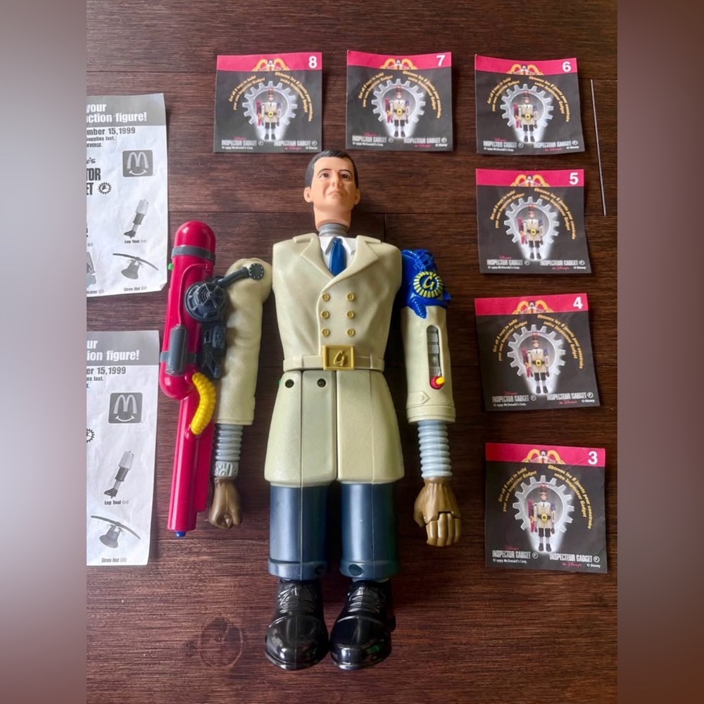 Disney Inspector Gadget McDonald's Happy Meal Action Figure
